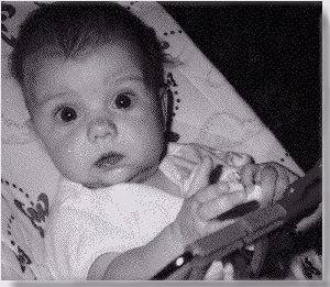 Molly at three months old