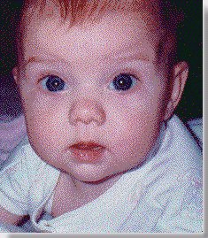 Molly at three months old