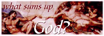 What Sums Up God?