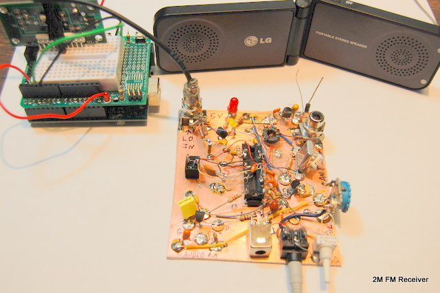 Reciever board with Si570