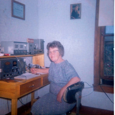 Mom at 64 station (photo)